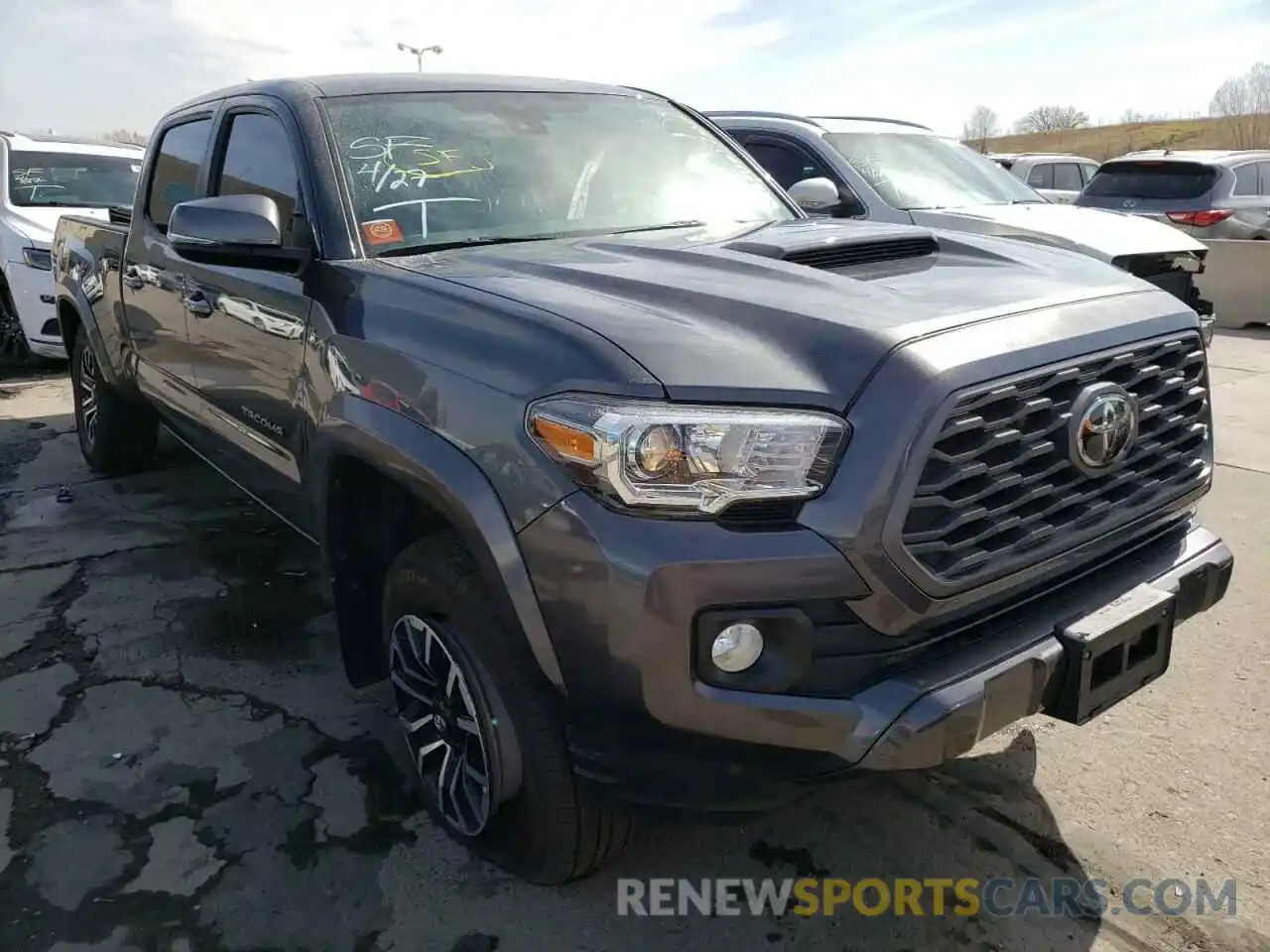 1 Photograph of a damaged car 3TMDZ5BN2LM092758 TOYOTA TACOMA 2020