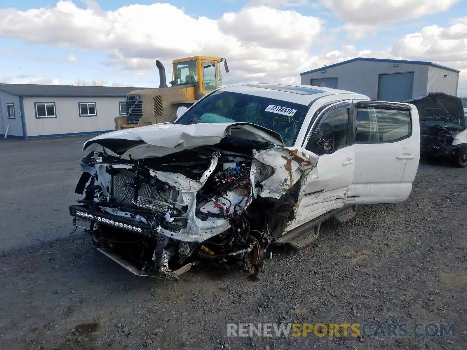 2 Photograph of a damaged car 3TMDZ5BN3LM082322 TOYOTA TACOMA 2020