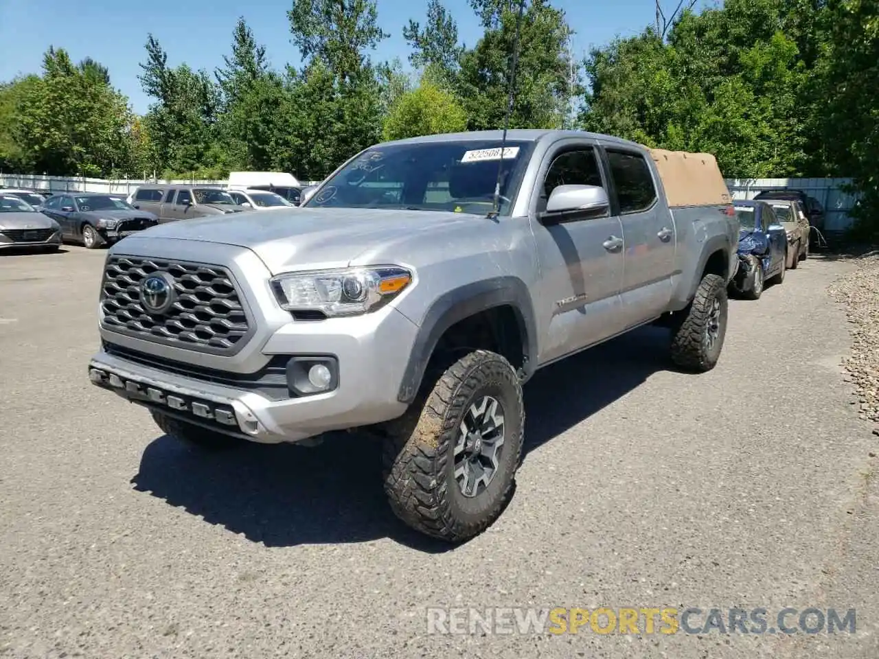 2 Photograph of a damaged car 3TMDZ5BN3LM083048 TOYOTA TACOMA 2020