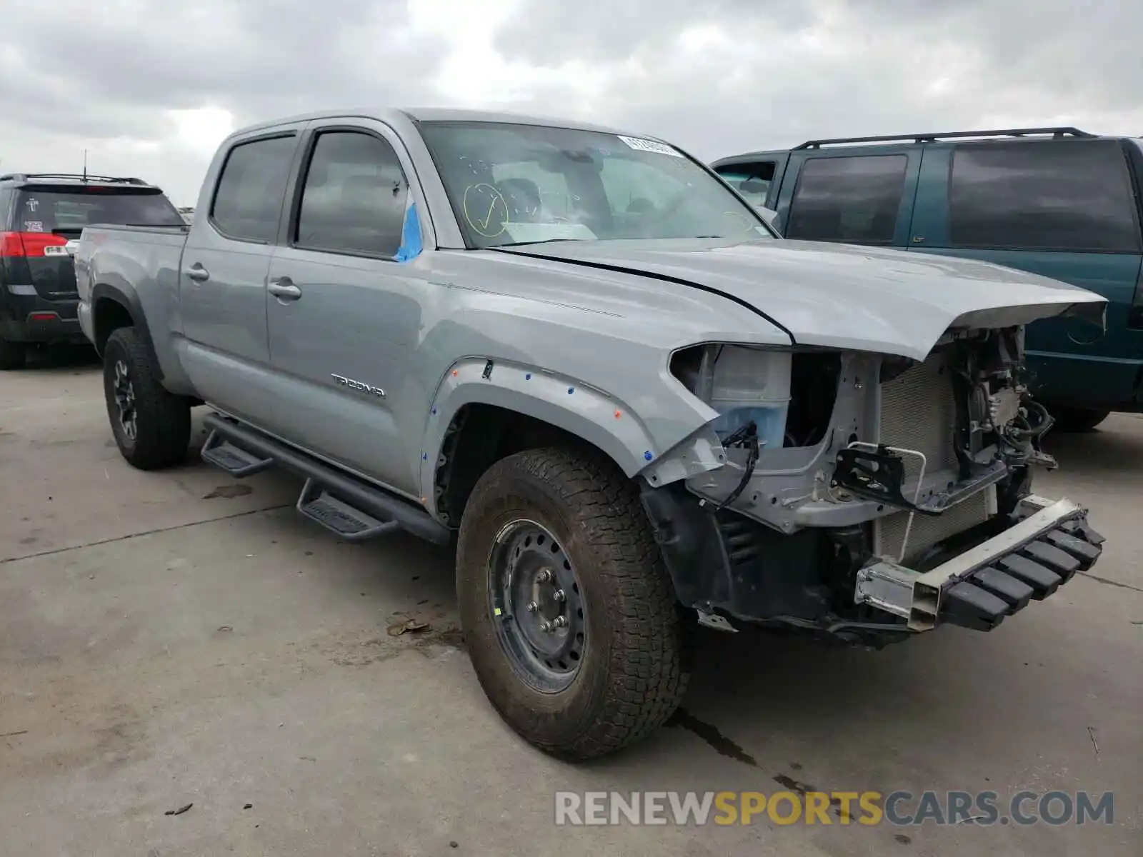 1 Photograph of a damaged car 3TMDZ5BN3LM083907 TOYOTA TACOMA 2020