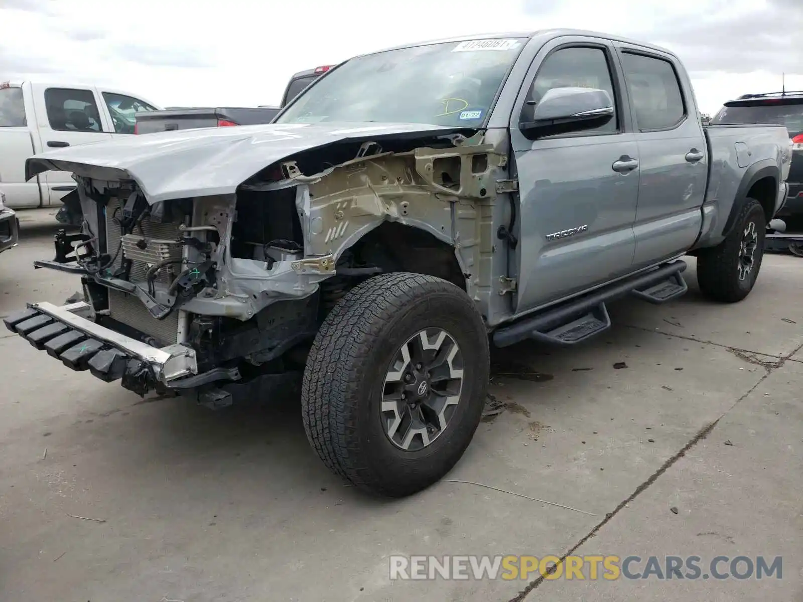 2 Photograph of a damaged car 3TMDZ5BN3LM083907 TOYOTA TACOMA 2020