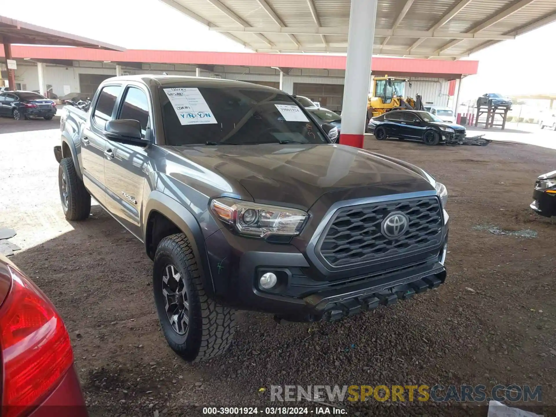 1 Photograph of a damaged car 3TMDZ5BN3LM084698 TOYOTA TACOMA 2020