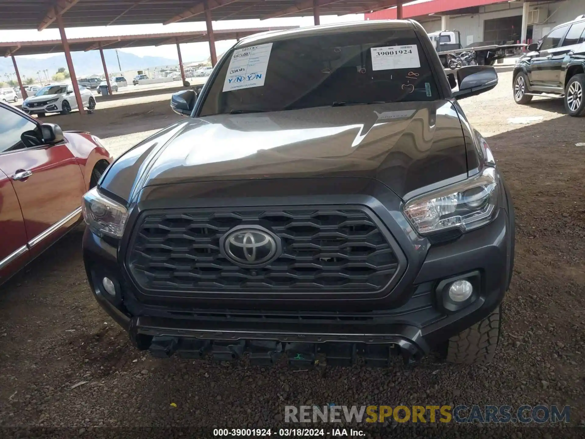 13 Photograph of a damaged car 3TMDZ5BN3LM084698 TOYOTA TACOMA 2020