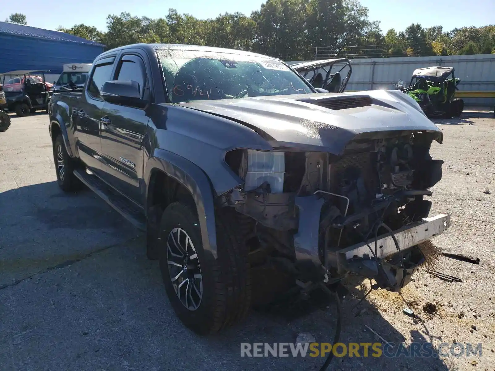 1 Photograph of a damaged car 3TMDZ5BN3LM089691 TOYOTA TACOMA 2020