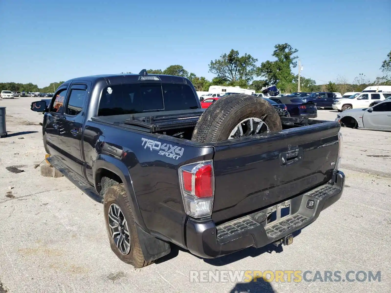 3 Photograph of a damaged car 3TMDZ5BN3LM089691 TOYOTA TACOMA 2020