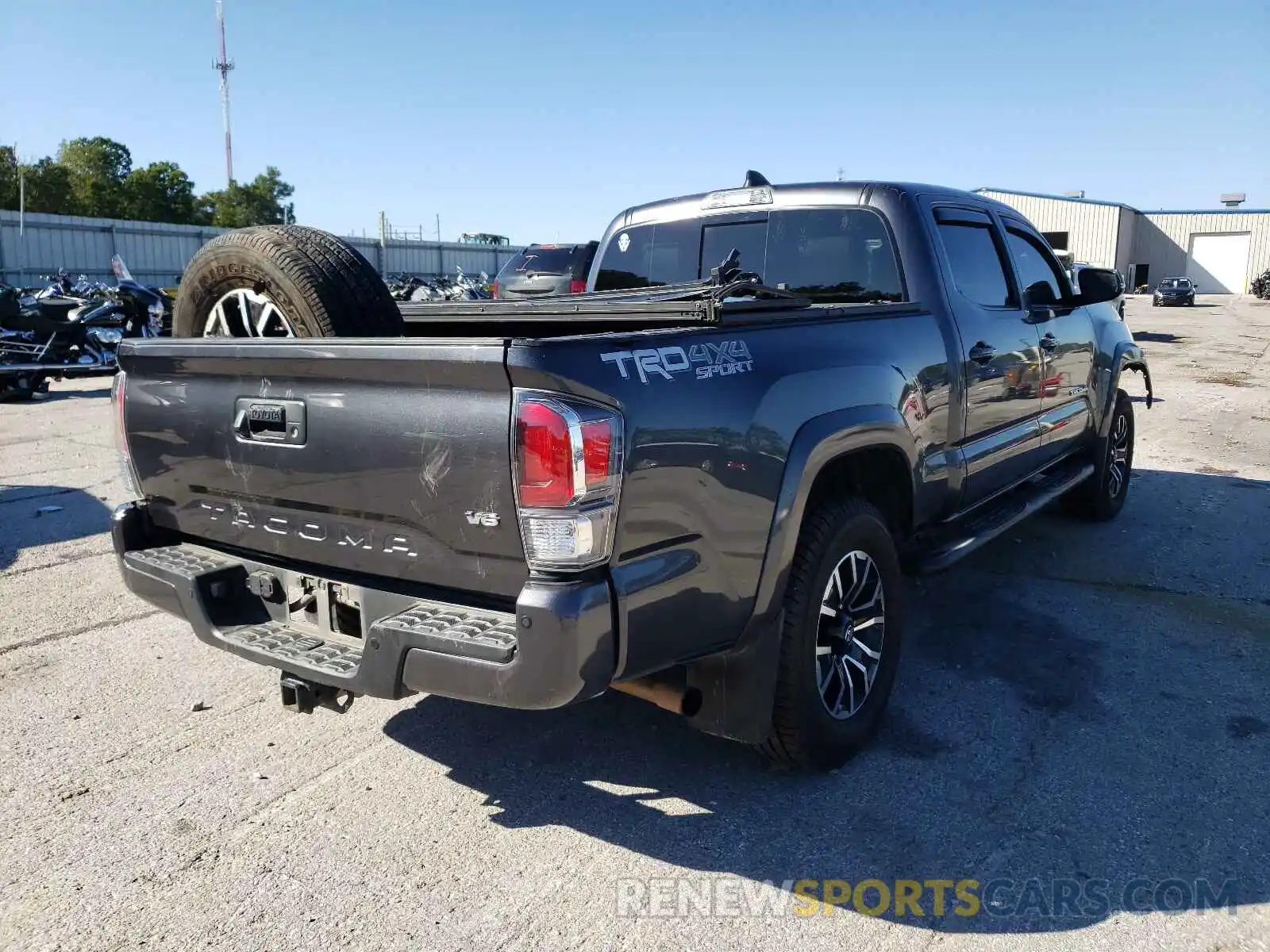 4 Photograph of a damaged car 3TMDZ5BN3LM089691 TOYOTA TACOMA 2020