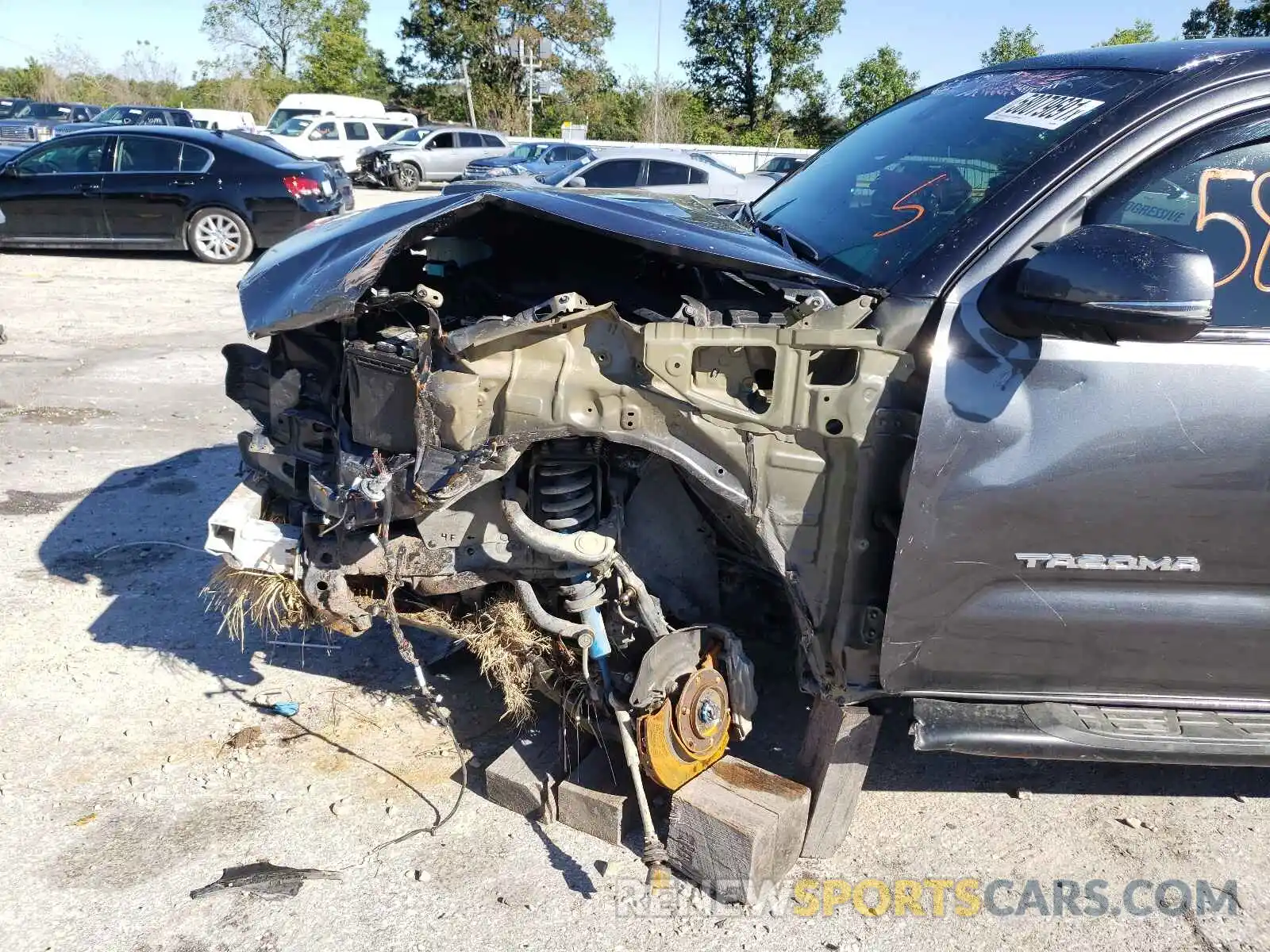 9 Photograph of a damaged car 3TMDZ5BN3LM089691 TOYOTA TACOMA 2020