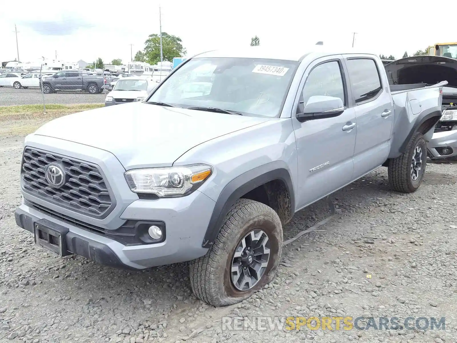 2 Photograph of a damaged car 3TMDZ5BN3LM089805 TOYOTA TACOMA 2020