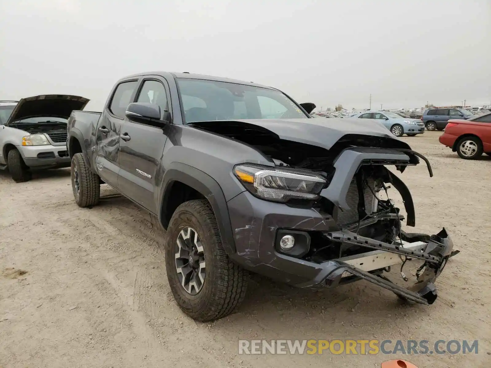 1 Photograph of a damaged car 3TMDZ5BN3LM092087 TOYOTA TACOMA 2020