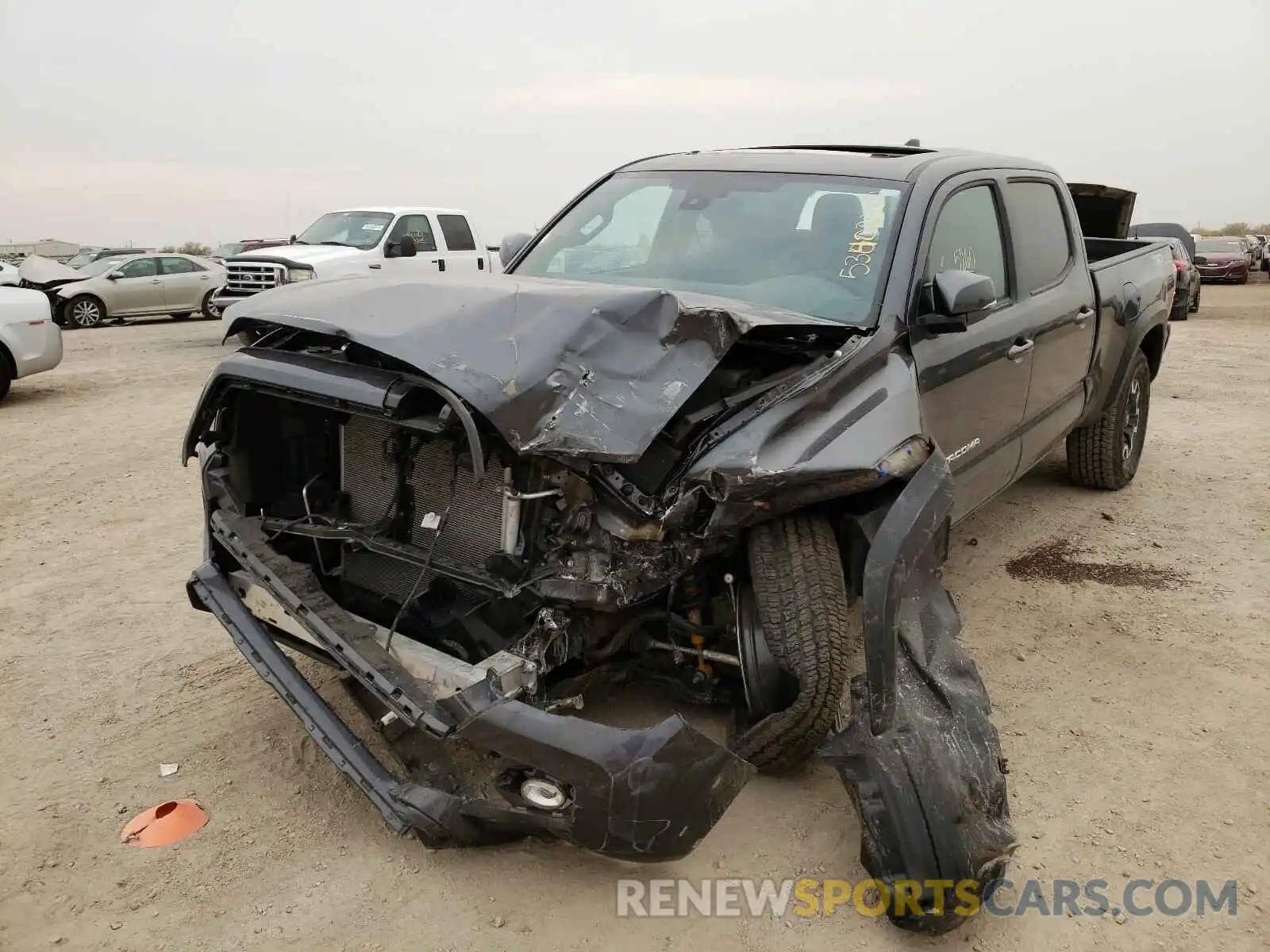 2 Photograph of a damaged car 3TMDZ5BN3LM092087 TOYOTA TACOMA 2020