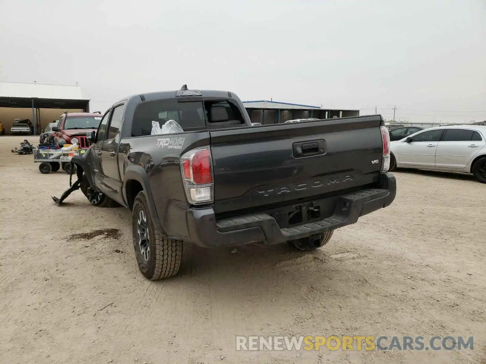 3 Photograph of a damaged car 3TMDZ5BN3LM092087 TOYOTA TACOMA 2020