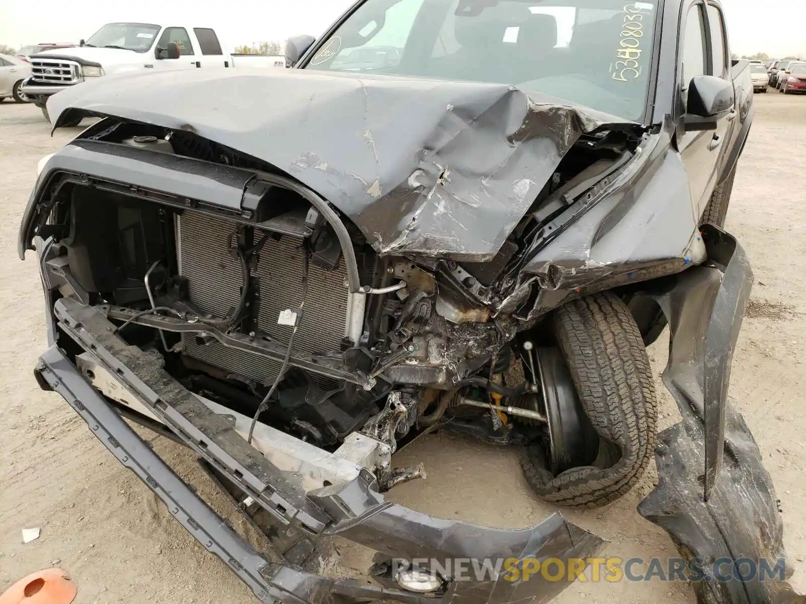 9 Photograph of a damaged car 3TMDZ5BN3LM092087 TOYOTA TACOMA 2020