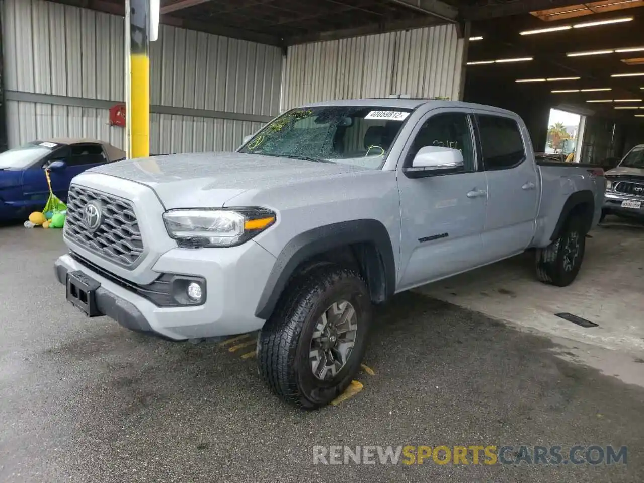 2 Photograph of a damaged car 3TMDZ5BN3LM098004 TOYOTA TACOMA 2020