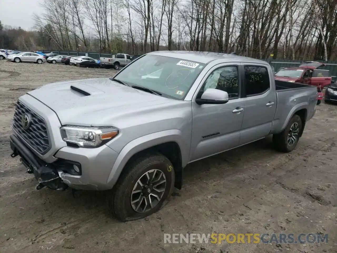 2 Photograph of a damaged car 3TMDZ5BN3LM098620 TOYOTA TACOMA 2020