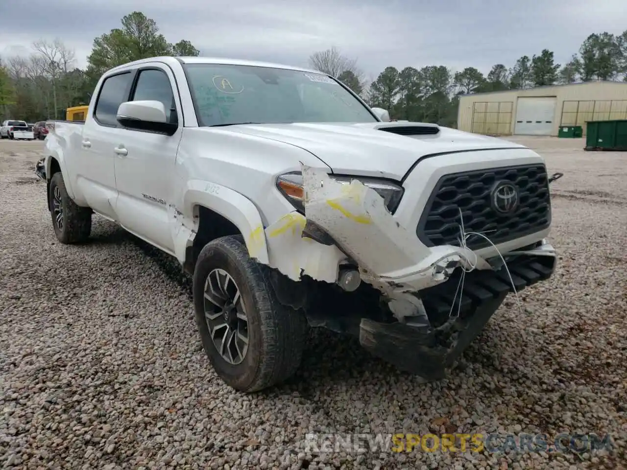 1 Photograph of a damaged car 3TMDZ5BN4LM081826 TOYOTA TACOMA 2020