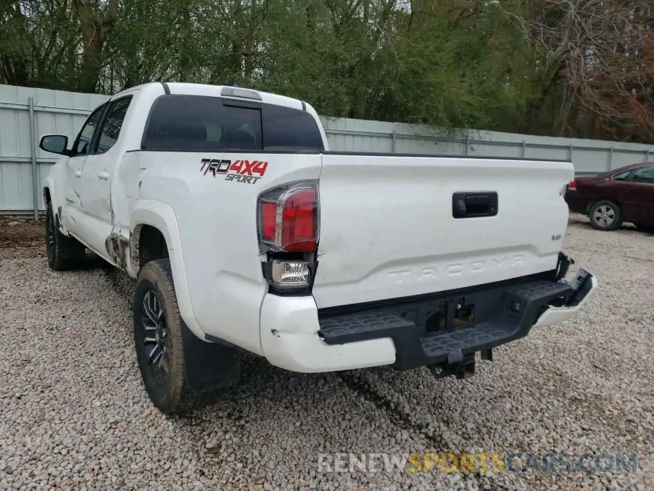 3 Photograph of a damaged car 3TMDZ5BN4LM081826 TOYOTA TACOMA 2020