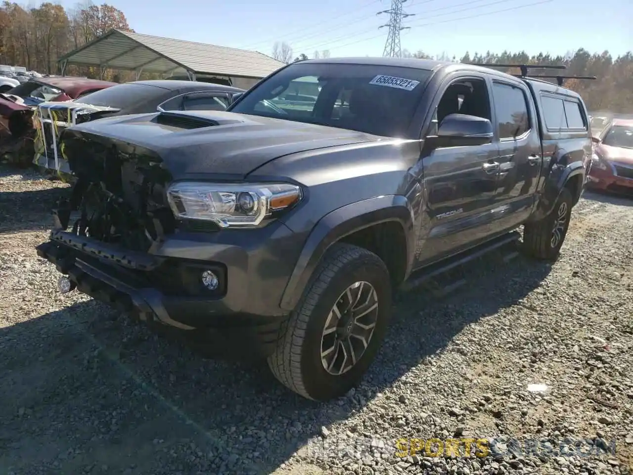 2 Photograph of a damaged car 3TMDZ5BN4LM089148 TOYOTA TACOMA 2020