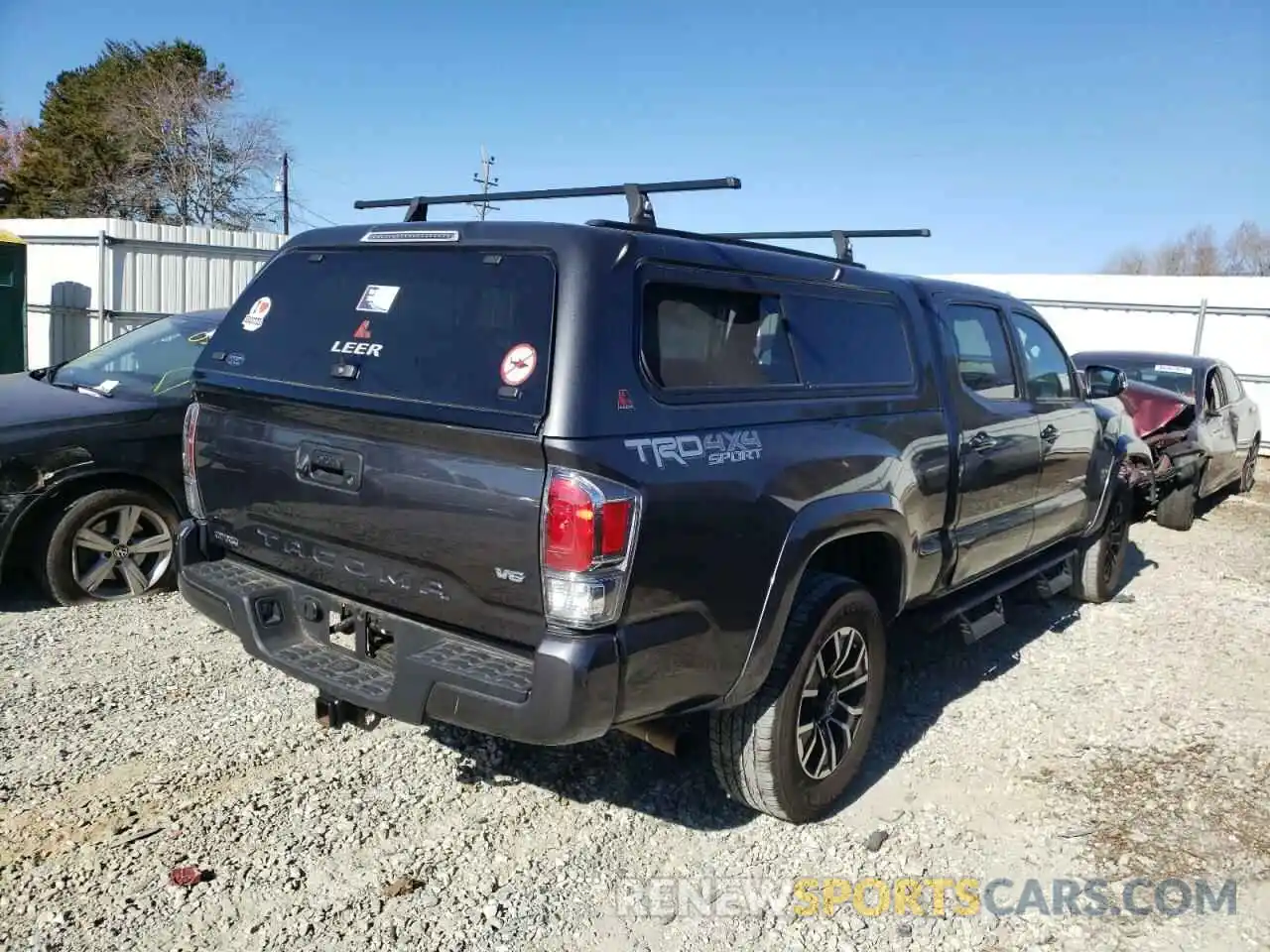 4 Photograph of a damaged car 3TMDZ5BN4LM089148 TOYOTA TACOMA 2020