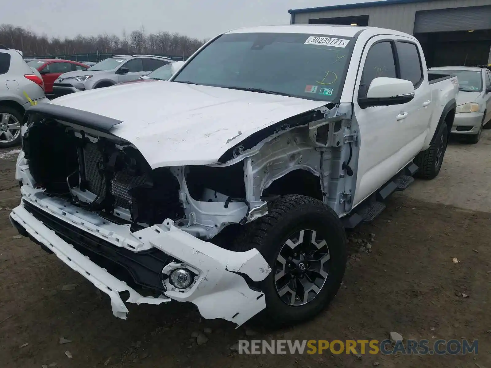 2 Photograph of a damaged car 3TMDZ5BN4LM091868 TOYOTA TACOMA 2020