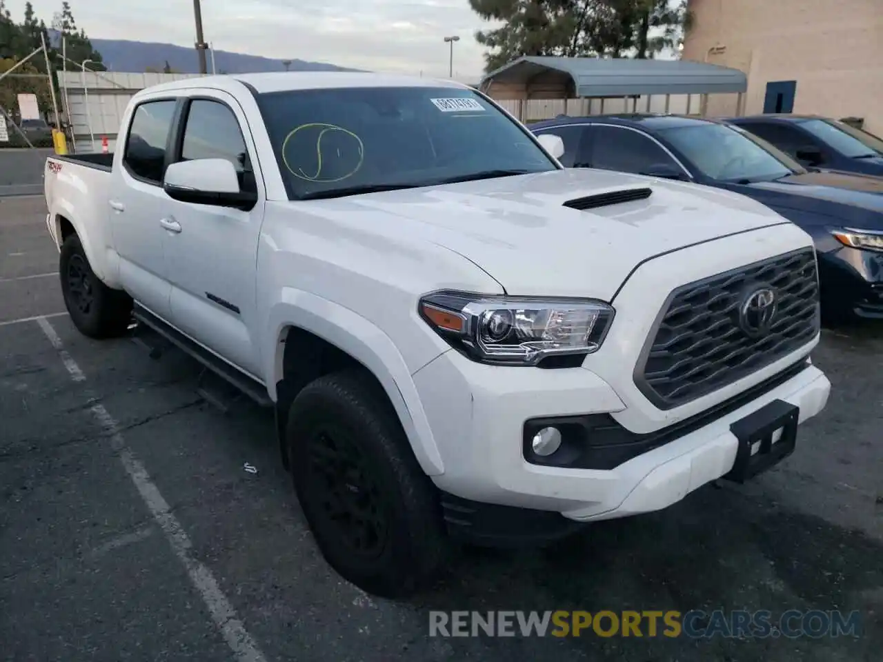 1 Photograph of a damaged car 3TMDZ5BN4LM093183 TOYOTA TACOMA 2020