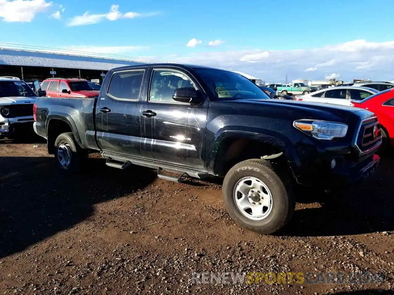 1 Photograph of a damaged car 3TMDZ5BN4LM095256 TOYOTA TACOMA 2020