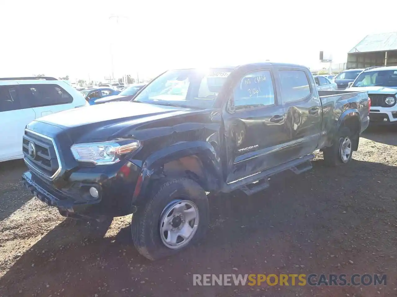 2 Photograph of a damaged car 3TMDZ5BN4LM095256 TOYOTA TACOMA 2020