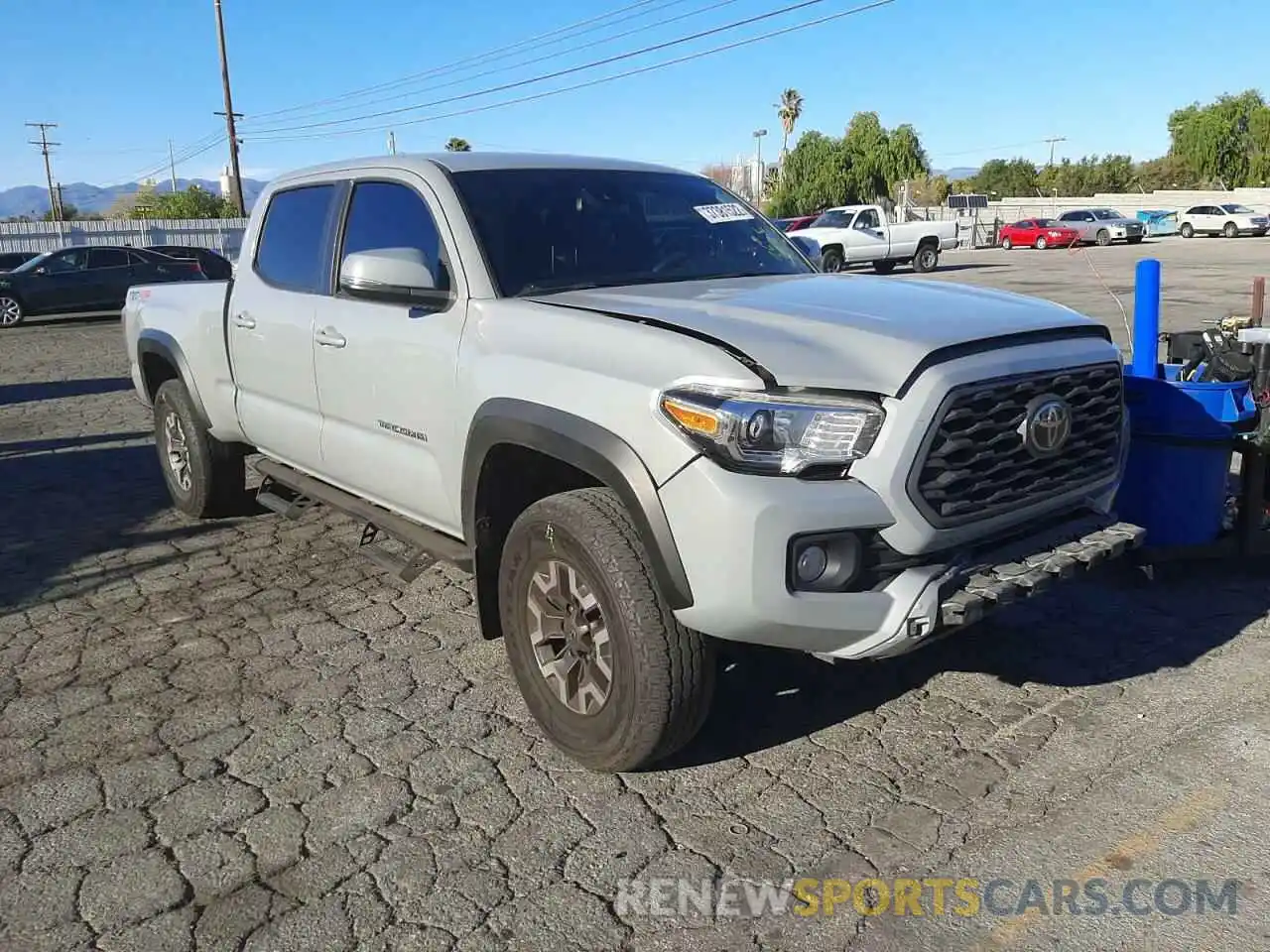 1 Photograph of a damaged car 3TMDZ5BN5LM080765 TOYOTA TACOMA 2020