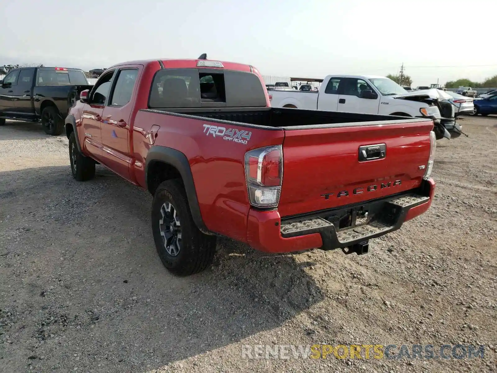 3 Photograph of a damaged car 3TMDZ5BN5LM084752 TOYOTA TACOMA 2020