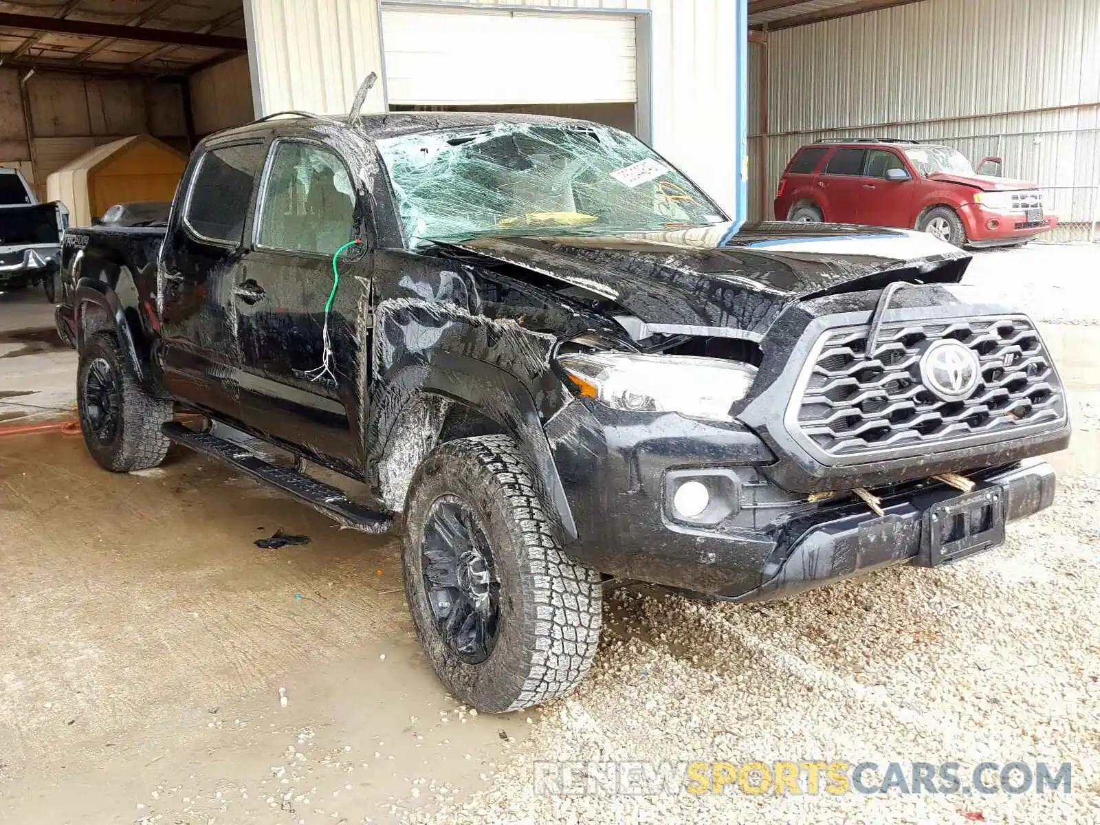 1 Photograph of a damaged car 3TMDZ5BN5LM085867 TOYOTA TACOMA 2020