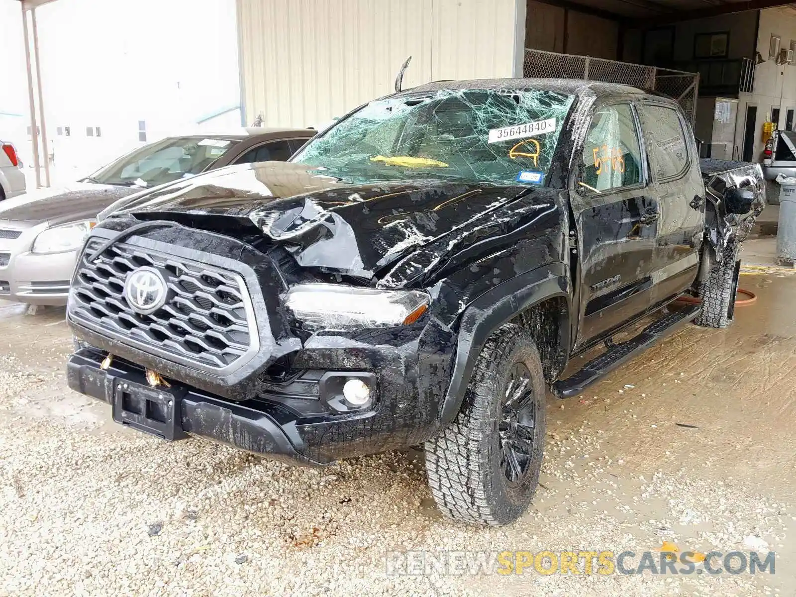 2 Photograph of a damaged car 3TMDZ5BN5LM085867 TOYOTA TACOMA 2020