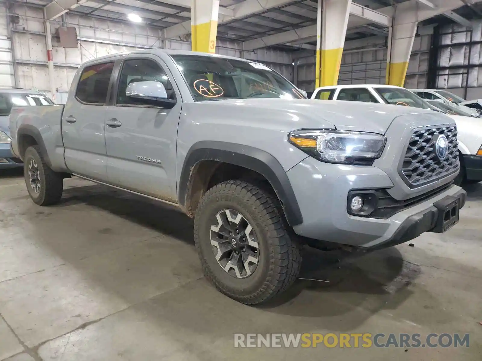 1 Photograph of a damaged car 3TMDZ5BN5LM087196 TOYOTA TACOMA 2020