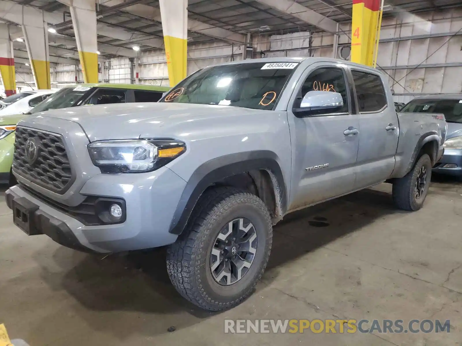 2 Photograph of a damaged car 3TMDZ5BN5LM087196 TOYOTA TACOMA 2020