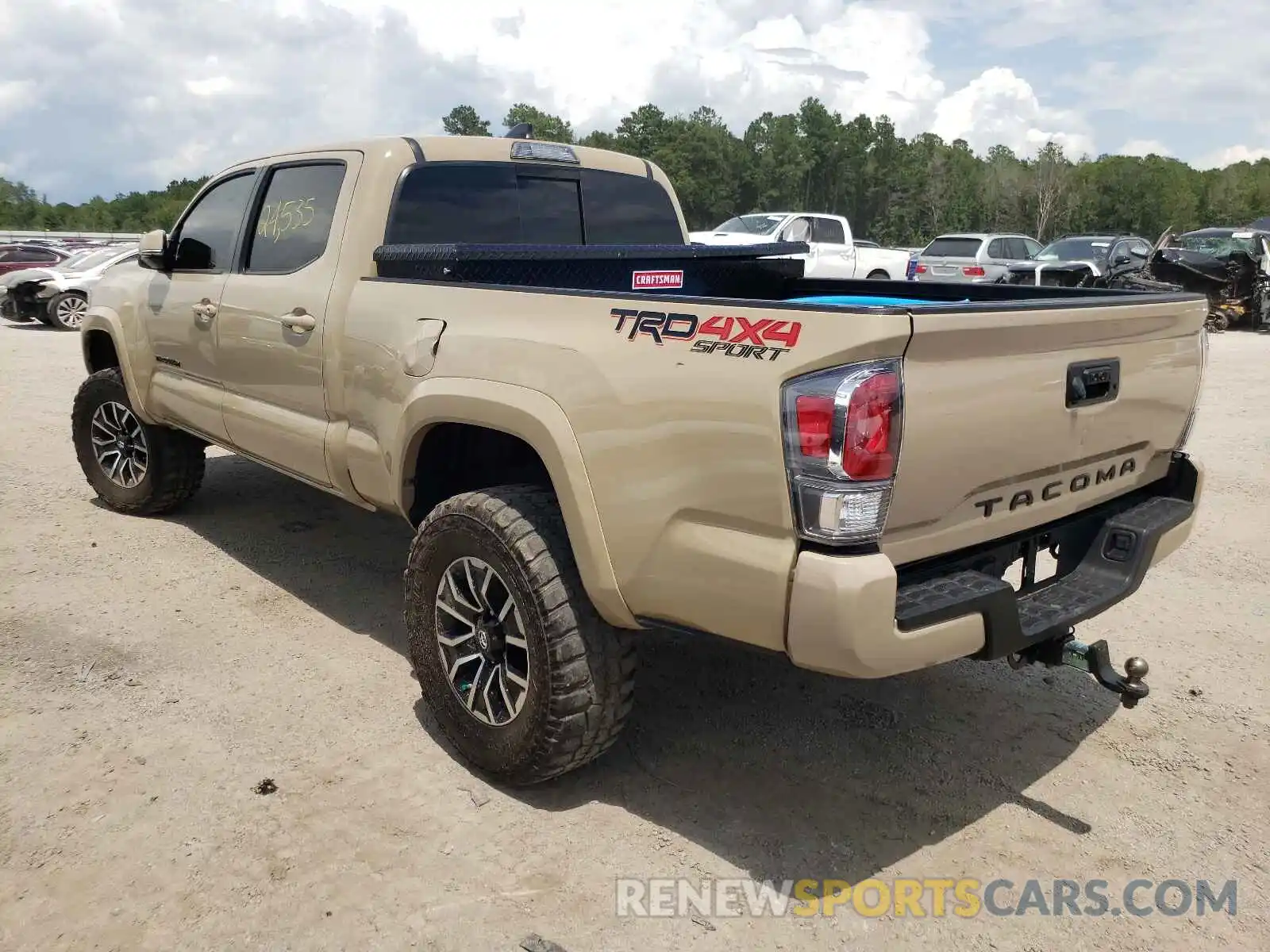 3 Photograph of a damaged car 3TMDZ5BN5LM087487 TOYOTA TACOMA 2020