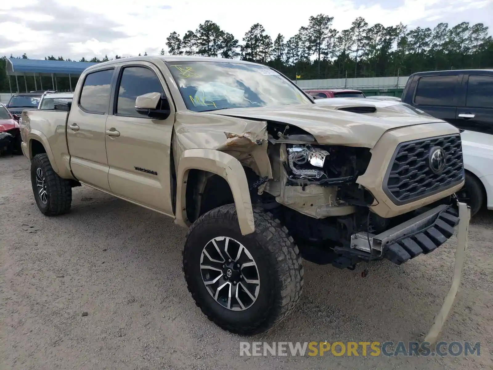 9 Photograph of a damaged car 3TMDZ5BN5LM087487 TOYOTA TACOMA 2020