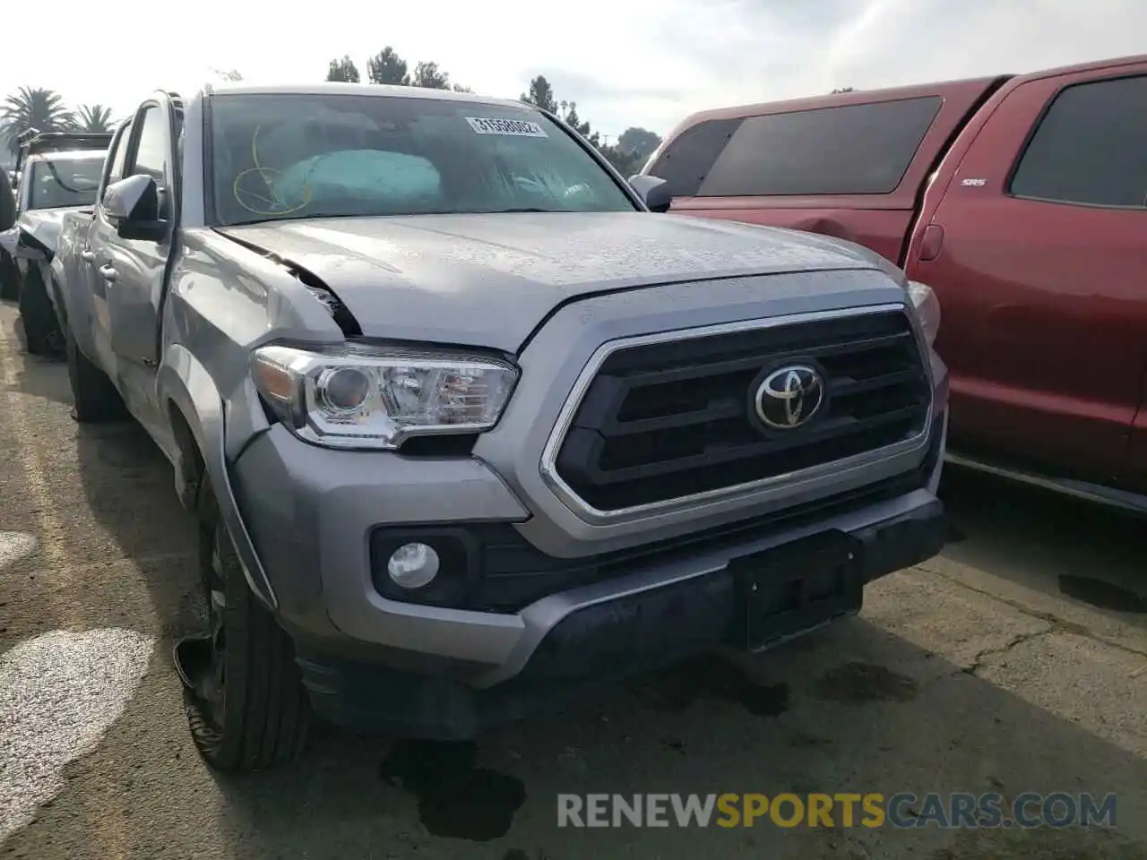 2 Photograph of a damaged car 3TMDZ5BN5LM089546 TOYOTA TACOMA 2020