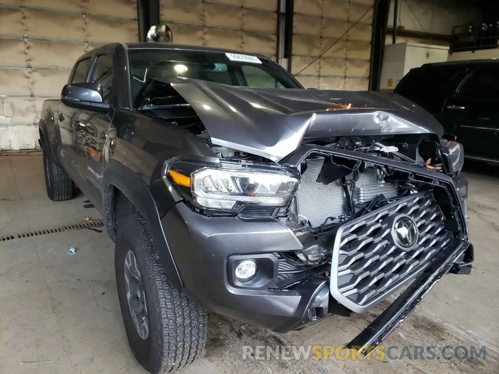 1 Photograph of a damaged car 3TMDZ5BN6LM082864 TOYOTA TACOMA 2020