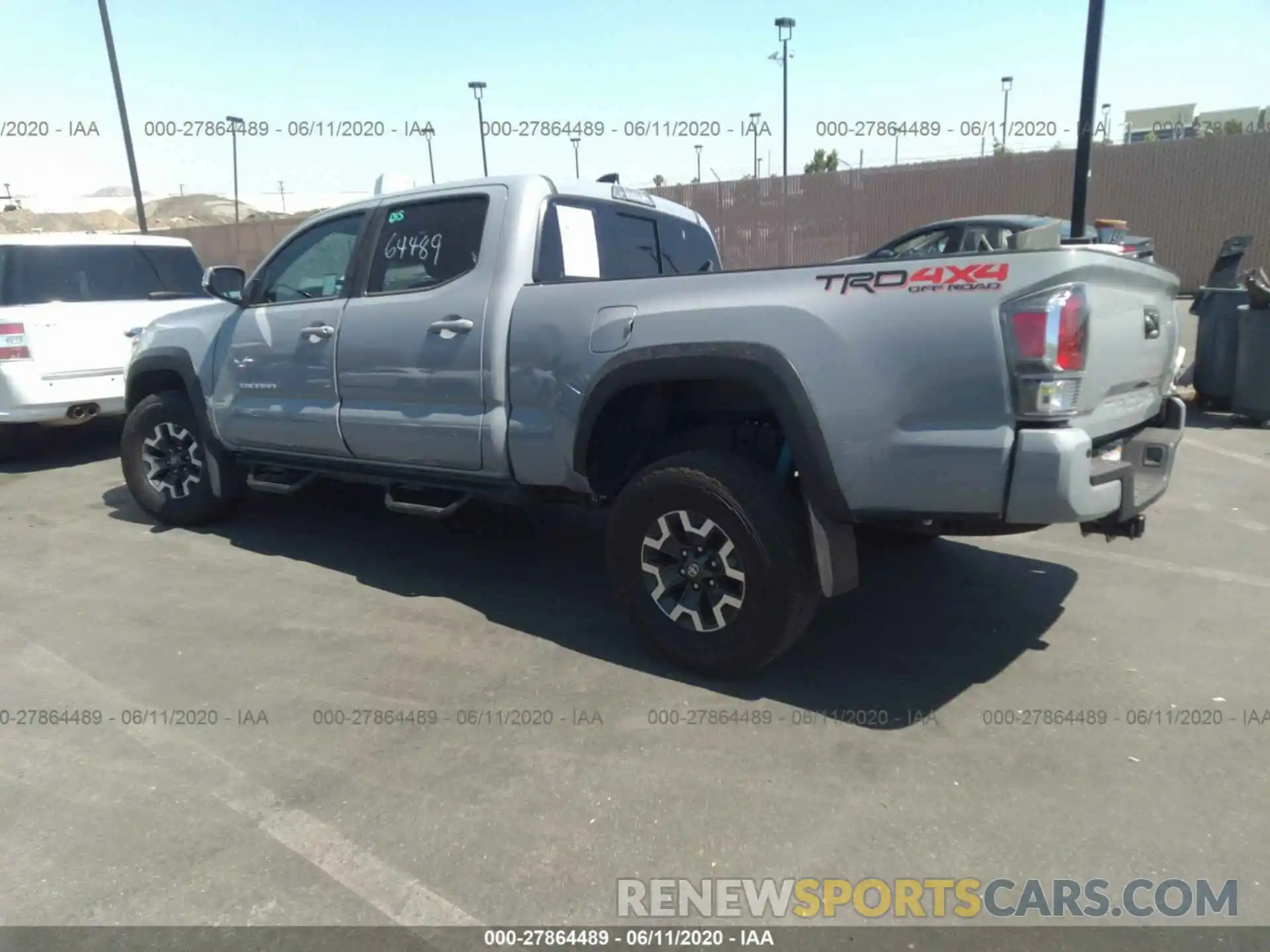 3 Photograph of a damaged car 3TMDZ5BN6LM084100 TOYOTA TACOMA 2020