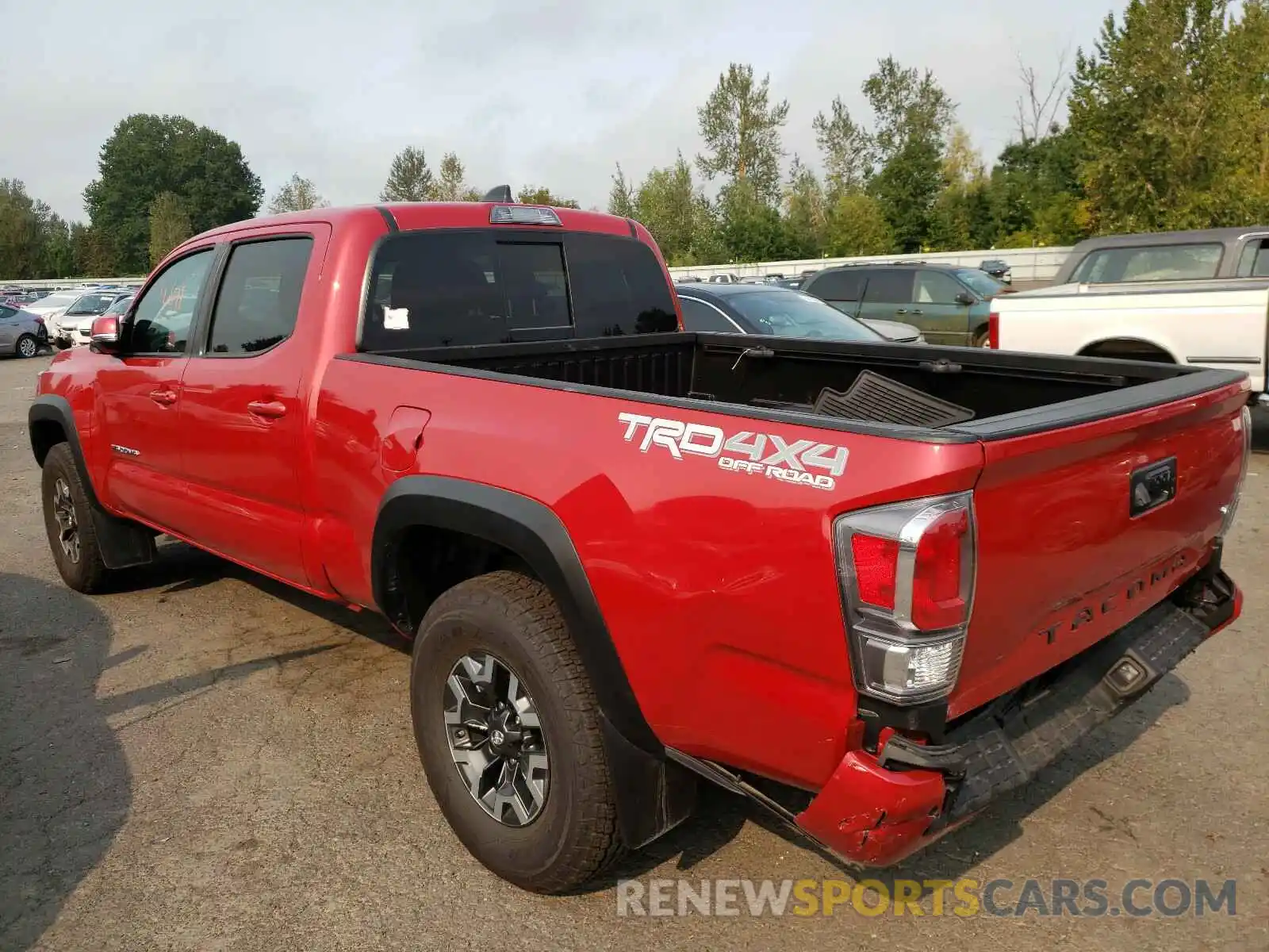 3 Photograph of a damaged car 3TMDZ5BN6LM086073 TOYOTA TACOMA 2020