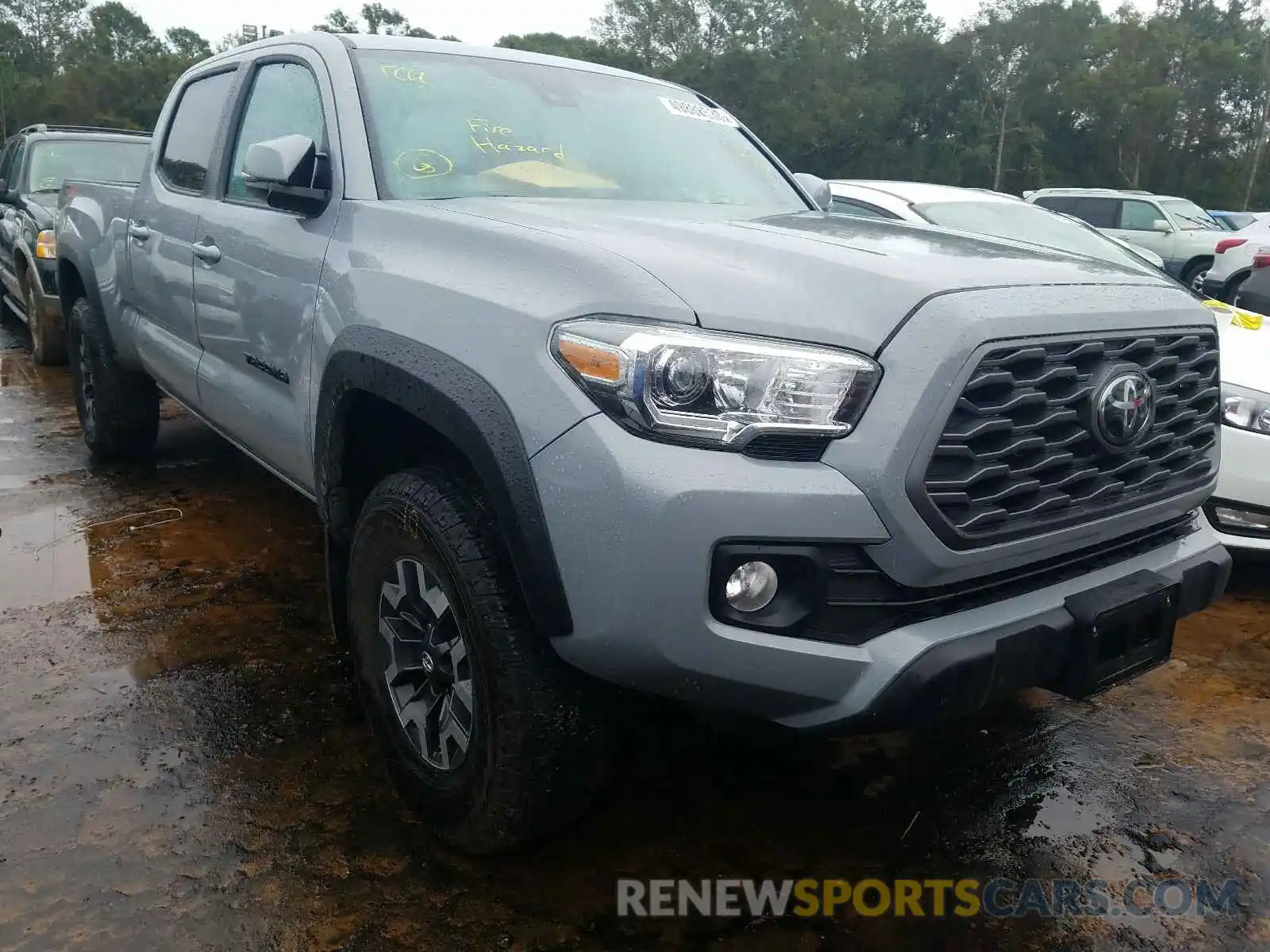 1 Photograph of a damaged car 3TMDZ5BN6LM091760 TOYOTA TACOMA 2020