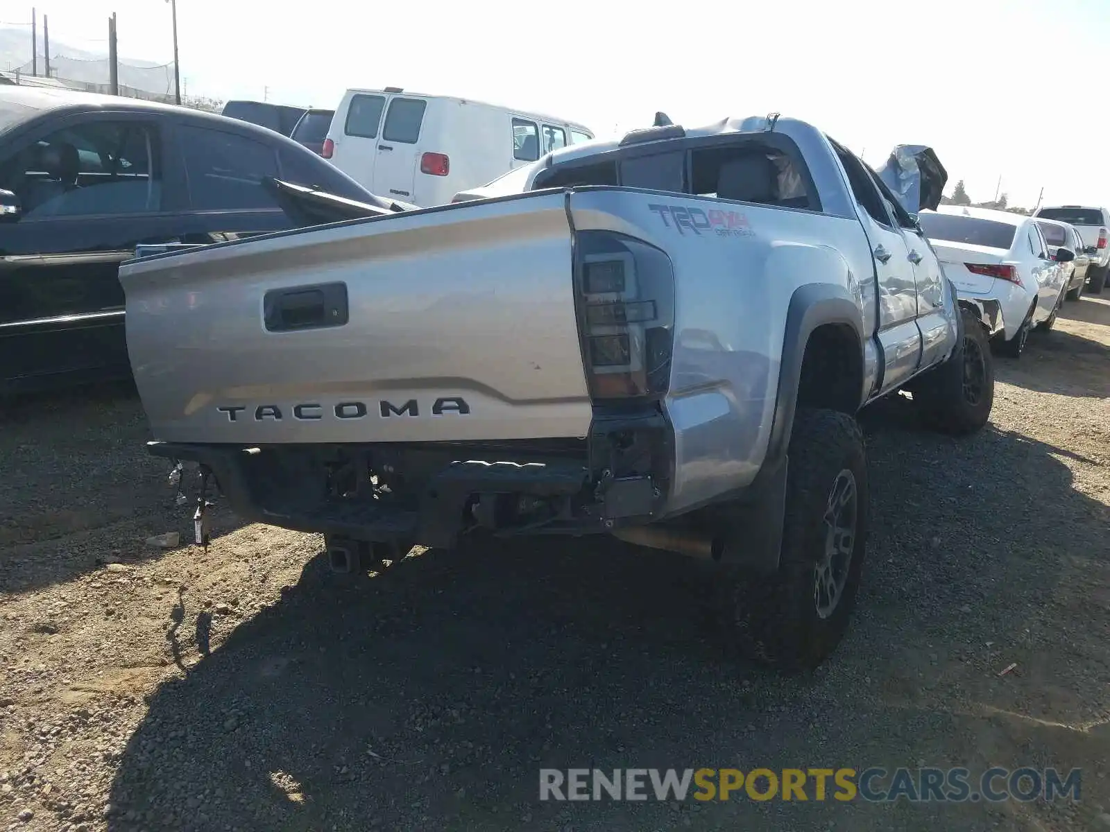 4 Photograph of a damaged car 3TMDZ5BN6LM093587 TOYOTA TACOMA 2020