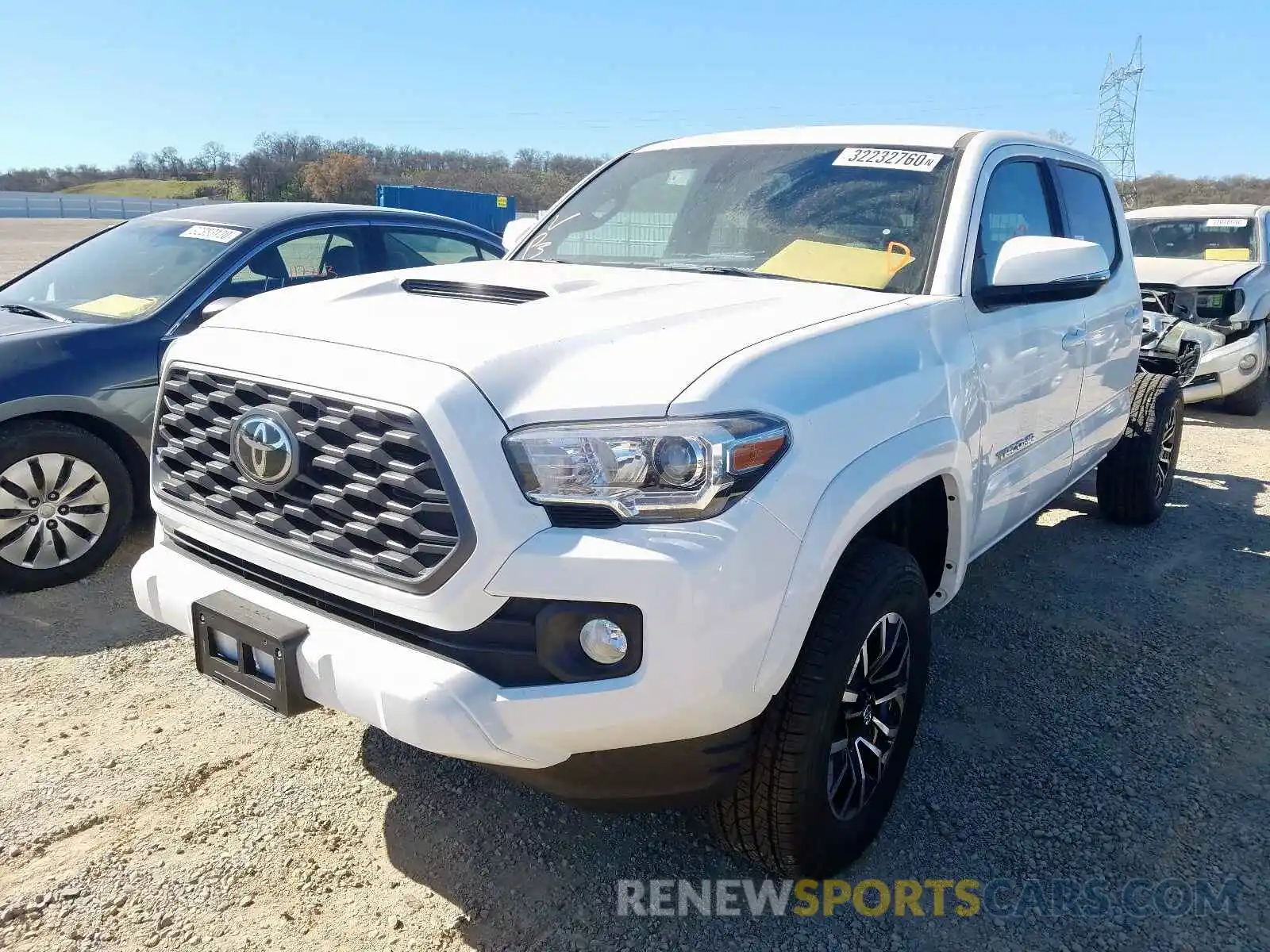 2 Photograph of a damaged car 3TMDZ5BN7LM084140 TOYOTA TACOMA 2020