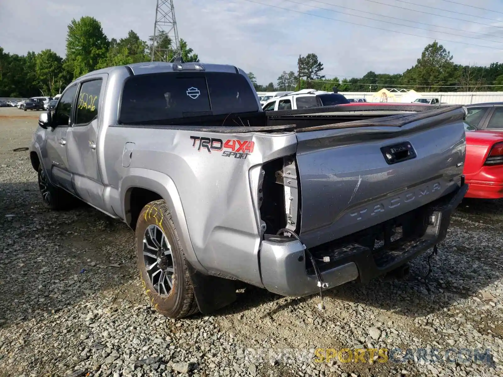 3 Photograph of a damaged car 3TMDZ5BN7LM086339 TOYOTA TACOMA 2020