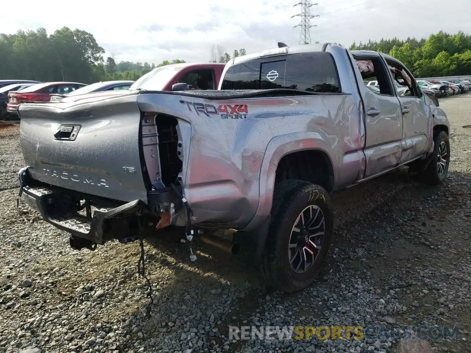 4 Photograph of a damaged car 3TMDZ5BN7LM086339 TOYOTA TACOMA 2020