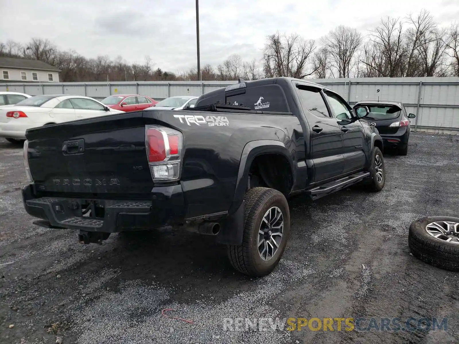 4 Photograph of a damaged car 3TMDZ5BN7LM087880 TOYOTA TACOMA 2020