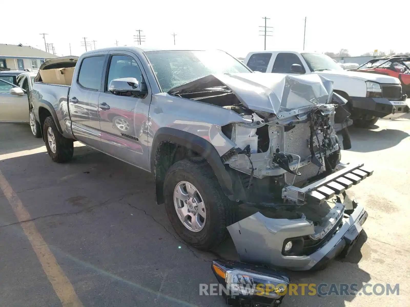 1 Photograph of a damaged car 3TMDZ5BN7LM088656 TOYOTA TACOMA 2020