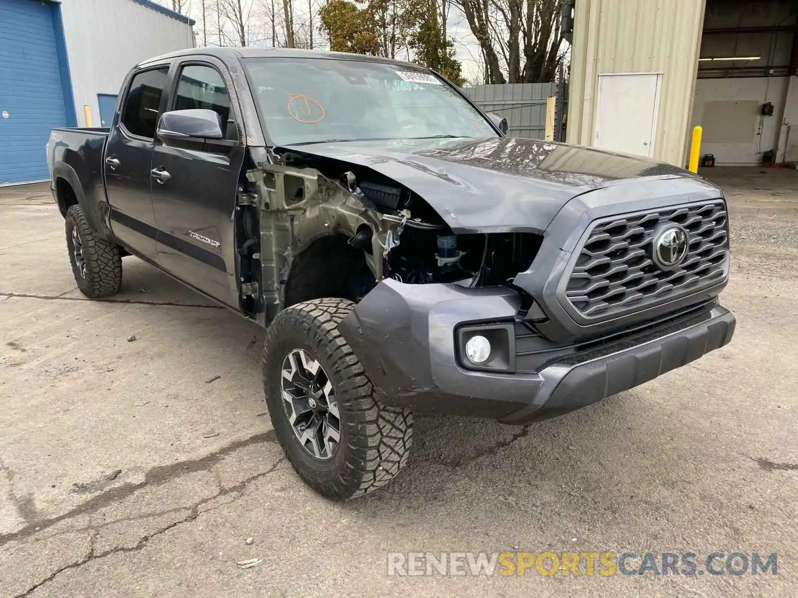 1 Photograph of a damaged car 3TMDZ5BN7LM091802 TOYOTA TACOMA 2020