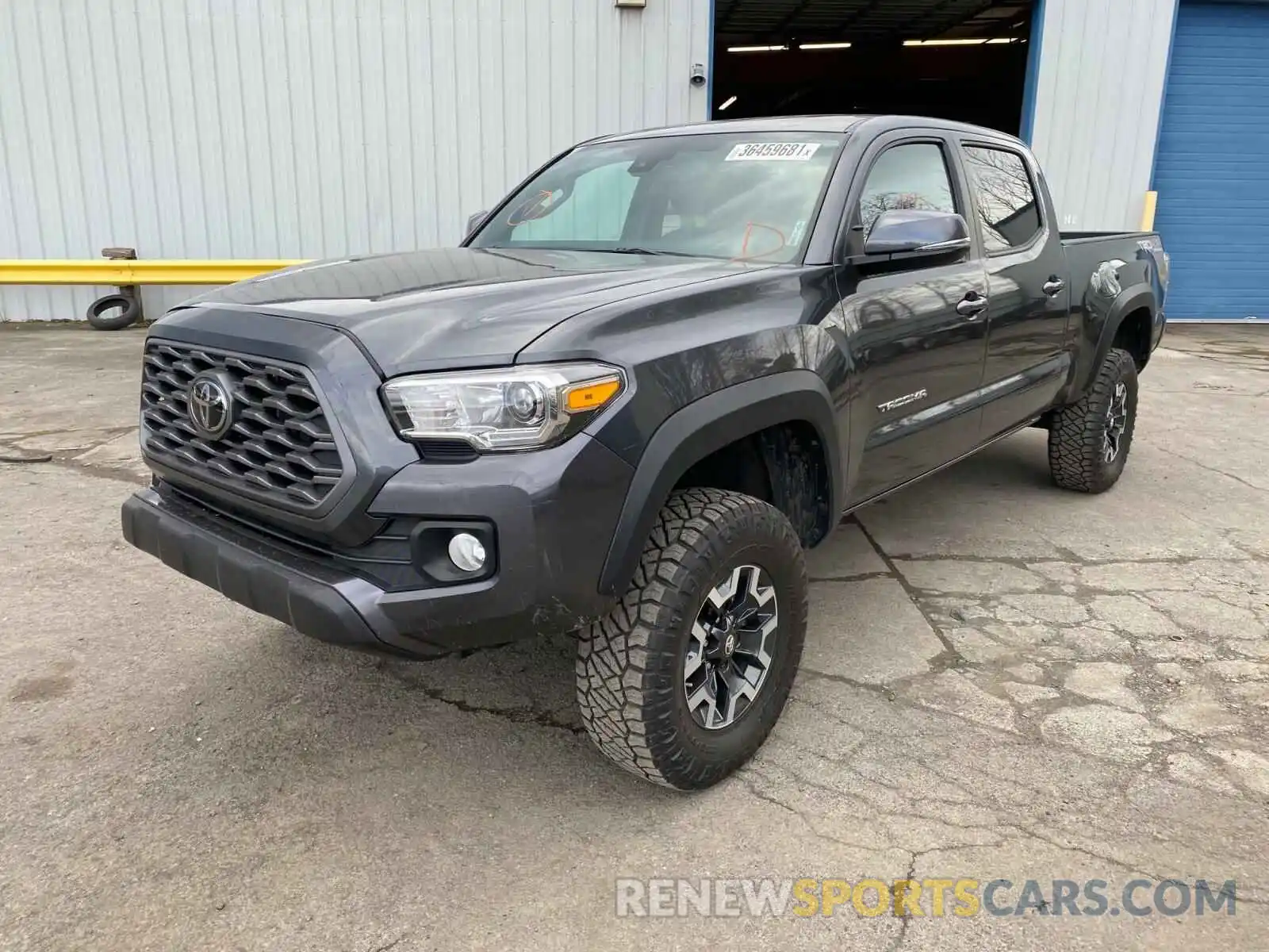 2 Photograph of a damaged car 3TMDZ5BN7LM091802 TOYOTA TACOMA 2020