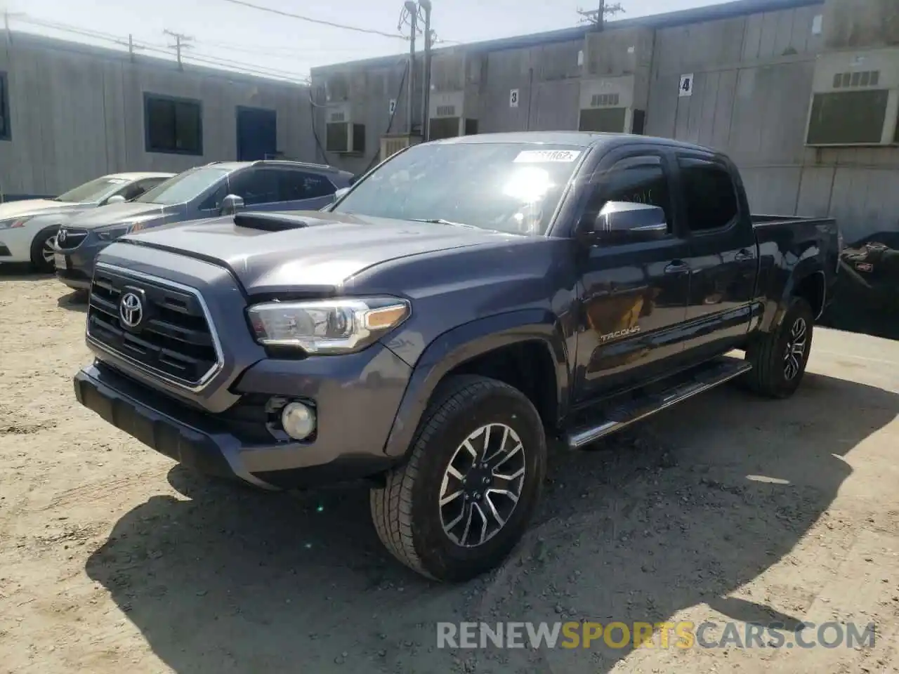 2 Photograph of a damaged car 3TMDZ5BN7LM097387 TOYOTA TACOMA 2020