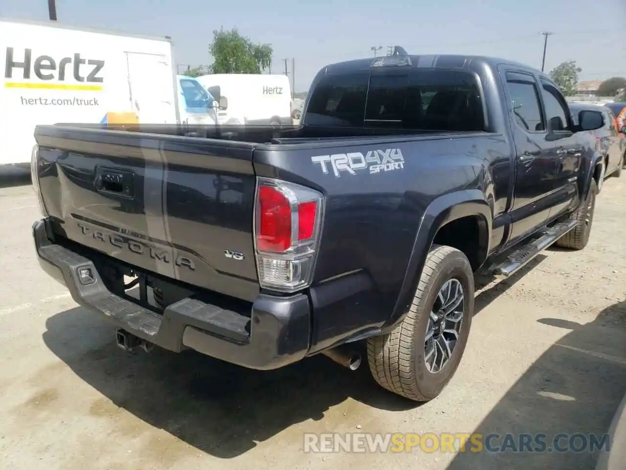 4 Photograph of a damaged car 3TMDZ5BN7LM097387 TOYOTA TACOMA 2020