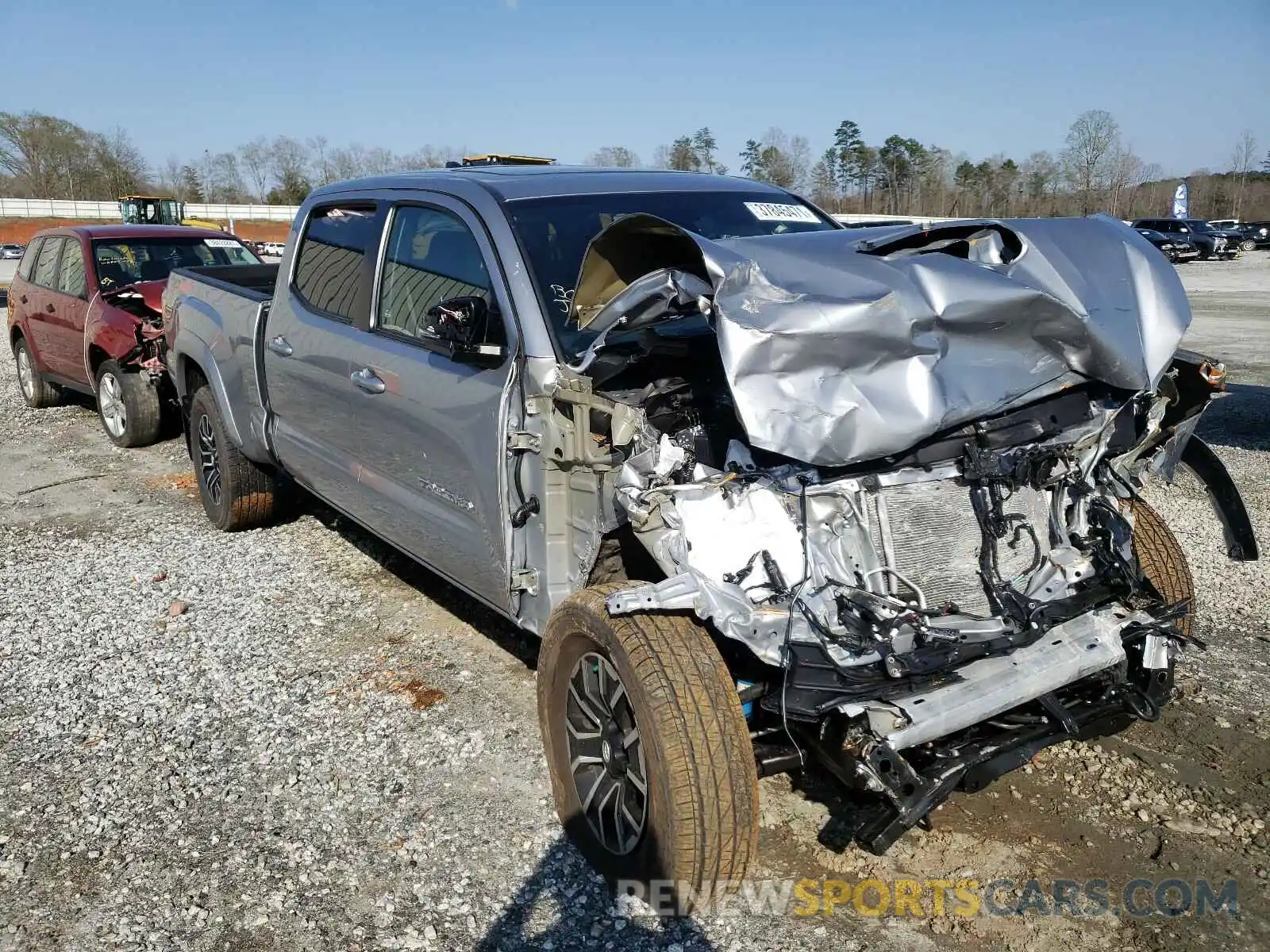 1 Photograph of a damaged car 3TMDZ5BN7LM098006 TOYOTA TACOMA 2020